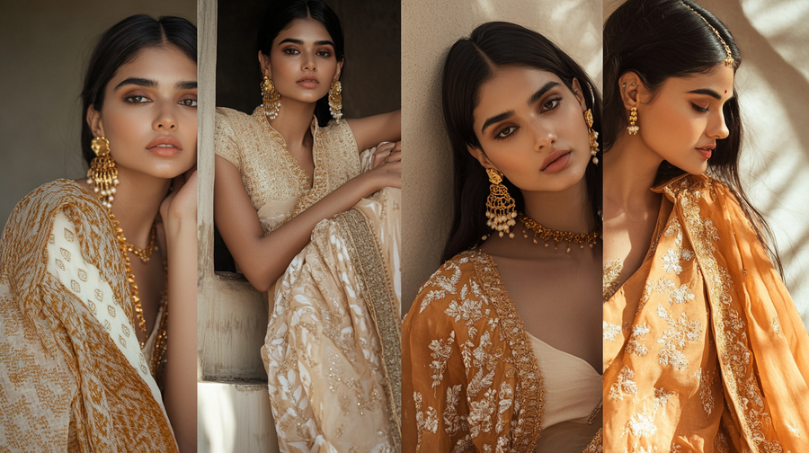 How to style an Indo-western co-ord set for women — four handcrafted looks by House of Falguni