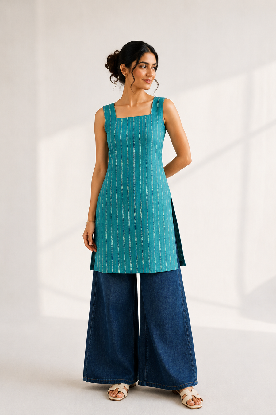 How to choose the right kurti for your body type and style it for work — House of Falguni