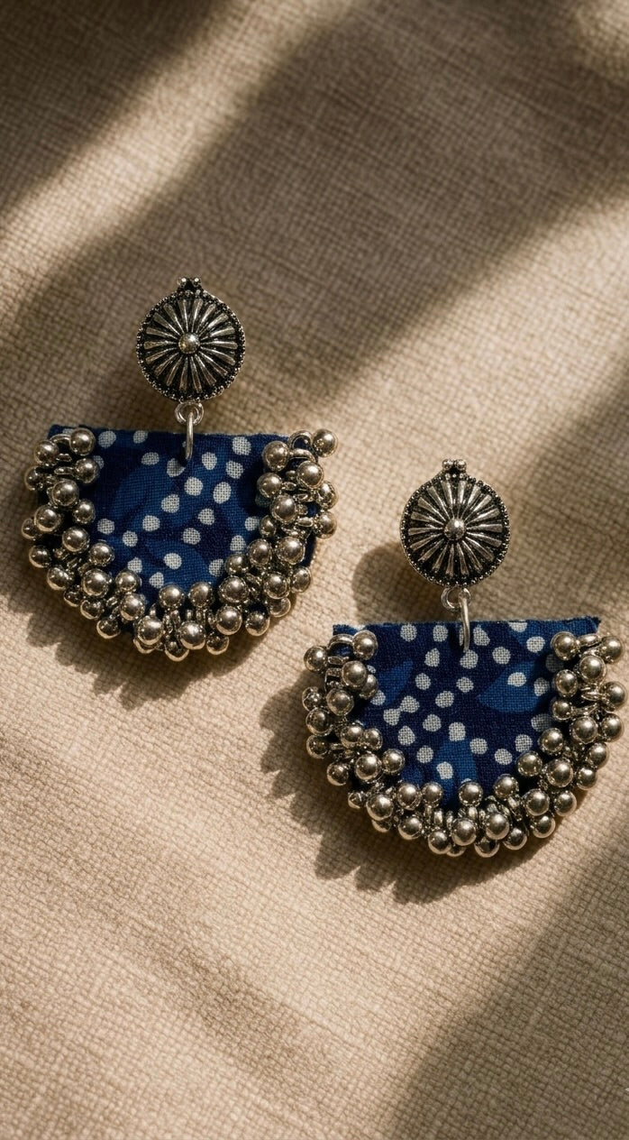 Chandbali Earrings with Ghungroo — handcrafted festive ethnic earrings every Indian woman should own | House of Falguni
