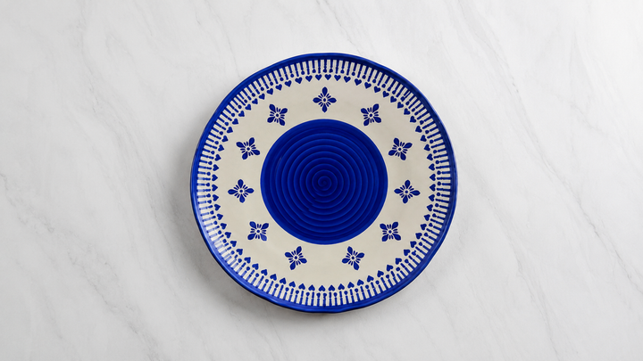 Heritage Blue Quarter Plates