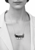 Fabric Bar Neckpiece