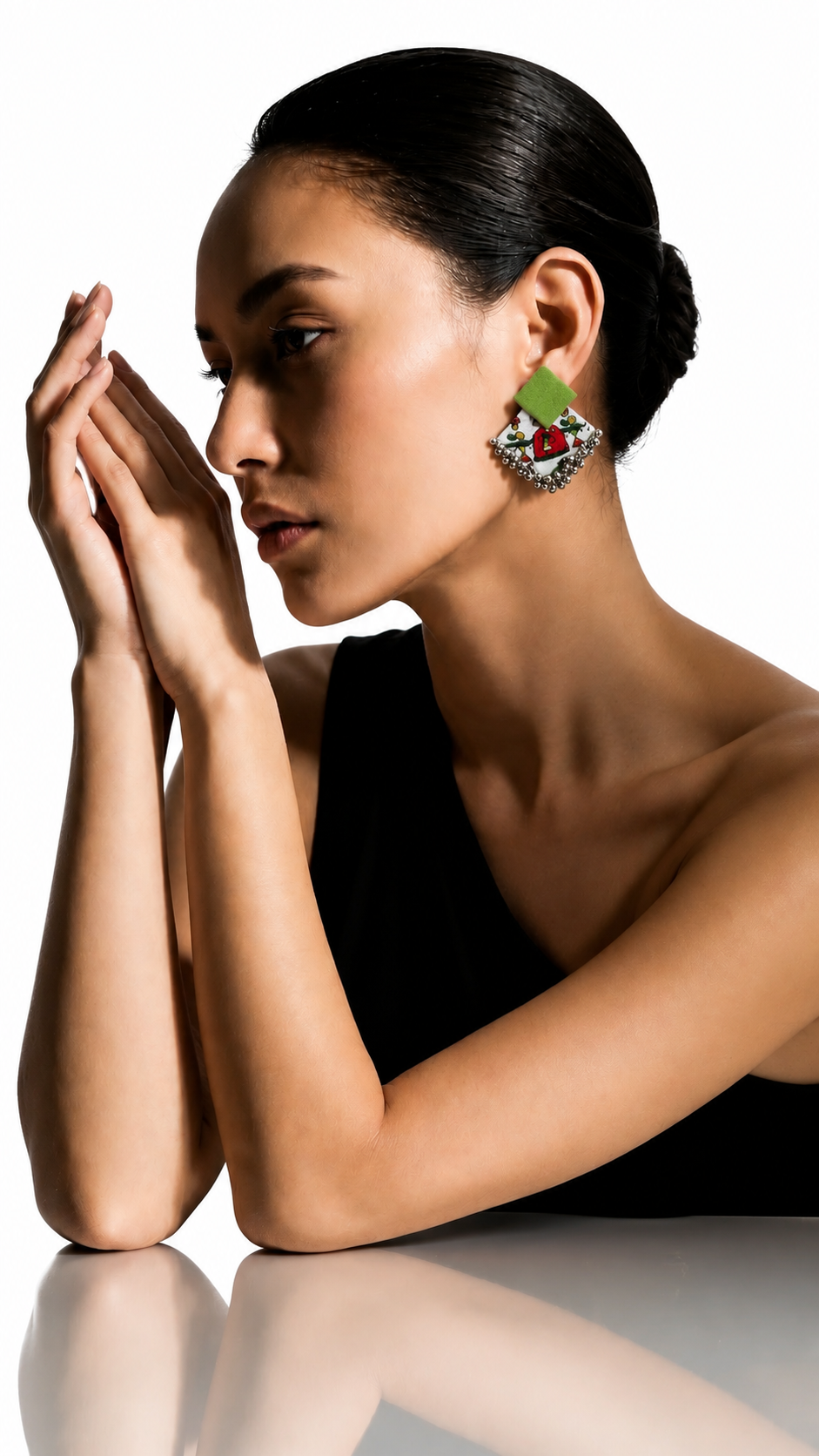 Geometric Ghungroo Earrings "A Handcrafted Ethnic Fusion Jewellery"