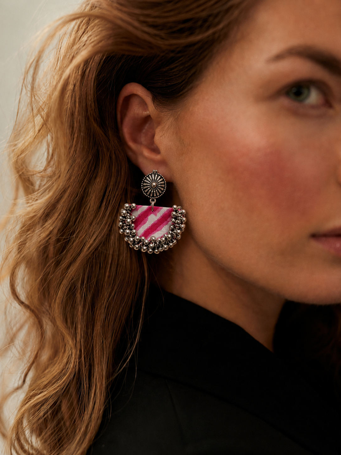 Chandbali Earrings "A Handcrafted Kundan Ghungroo Festive Jewellery"