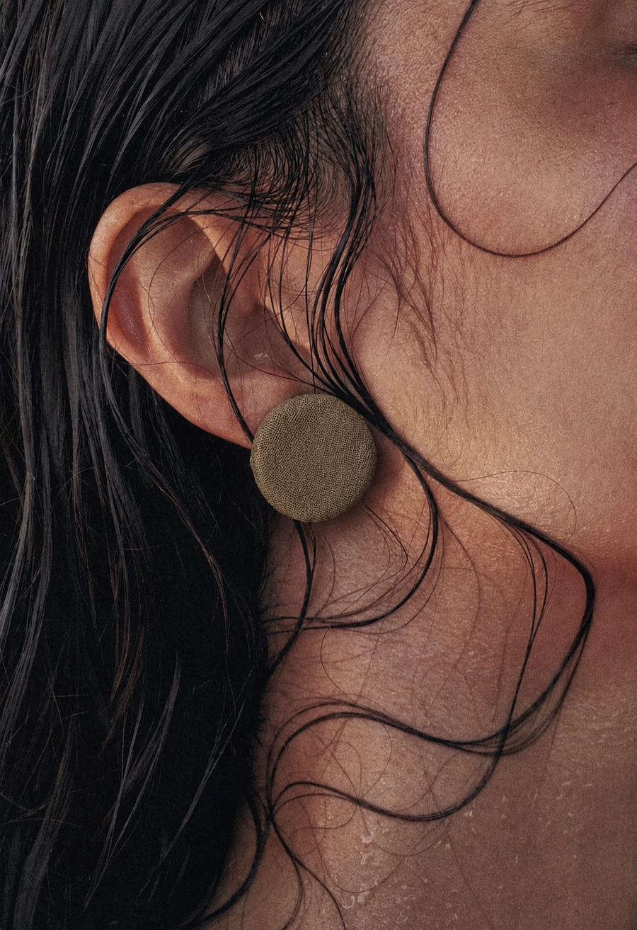 Ibrik Accents Earrings — handcrafted minimal everyday stud earrings for women, House of Falguni
