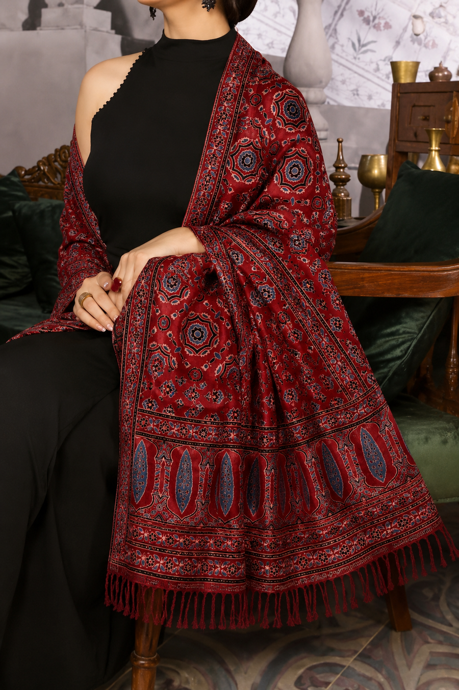 House of Falguni accessories display