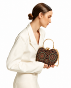 Kaali Adaa Mashru Silk Handbag