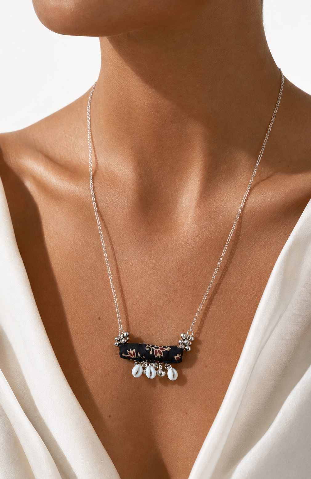 Fabric Bar Neckpiece