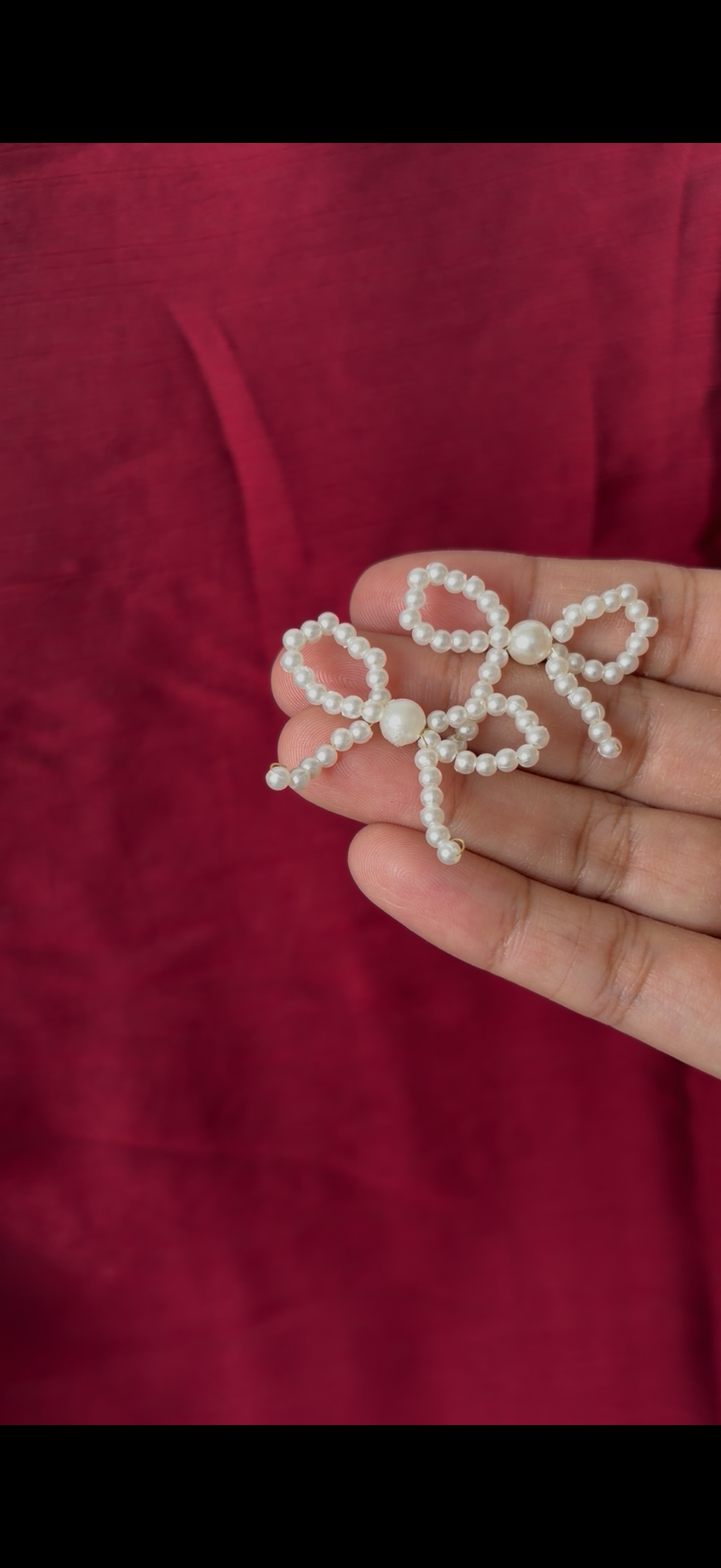 Christmas Wish Pearl Bows 🎀✨