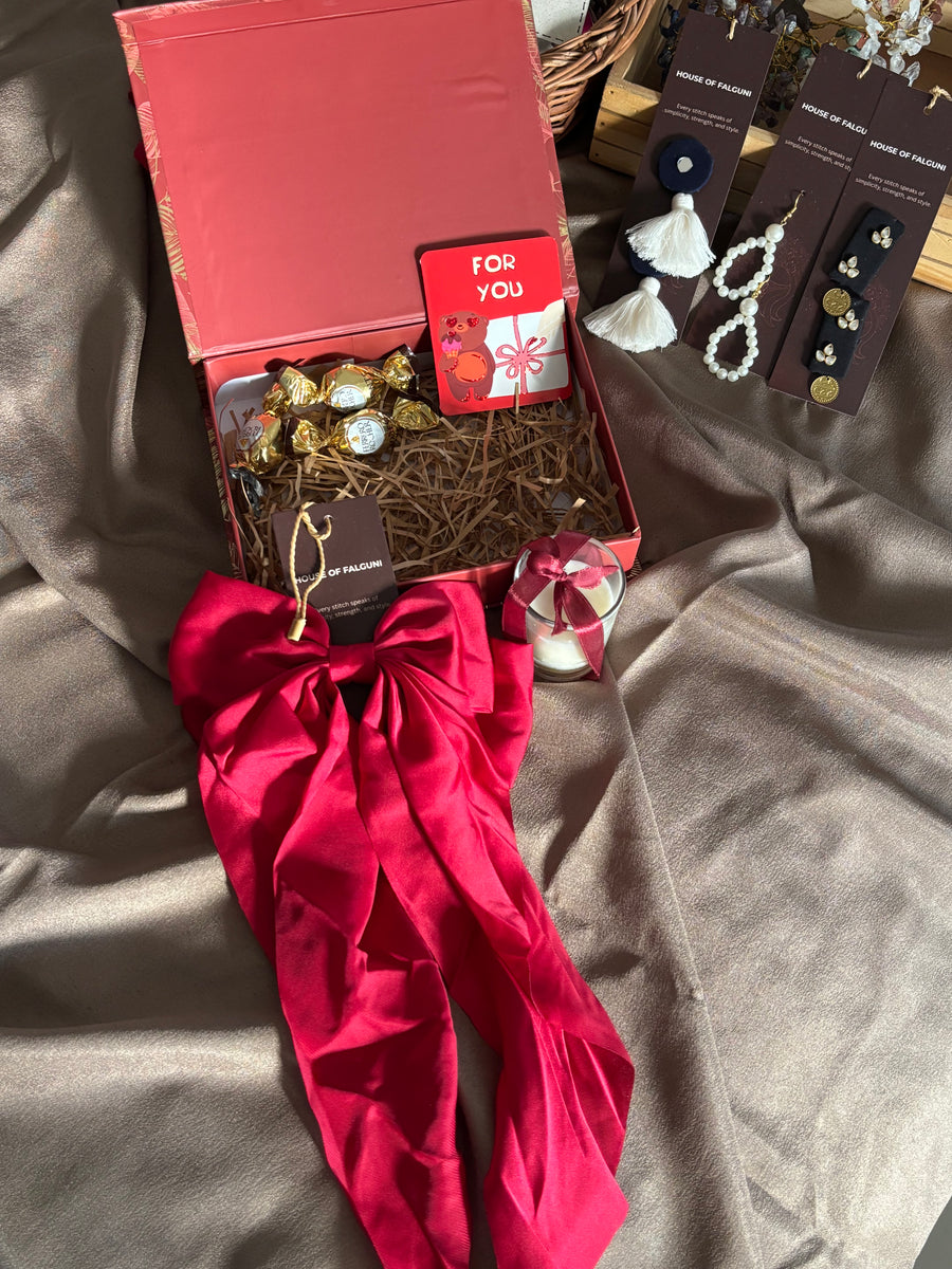 The Signature Gift Box — curated handcrafted jewellery hamper gifting India