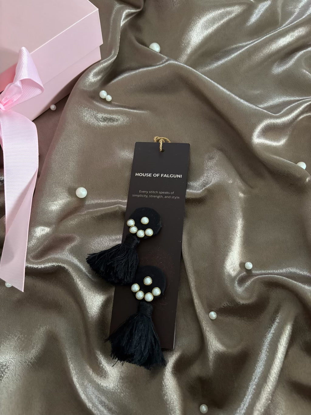 Pearl Gift Box styled — ethnic jewellery gift hamper India