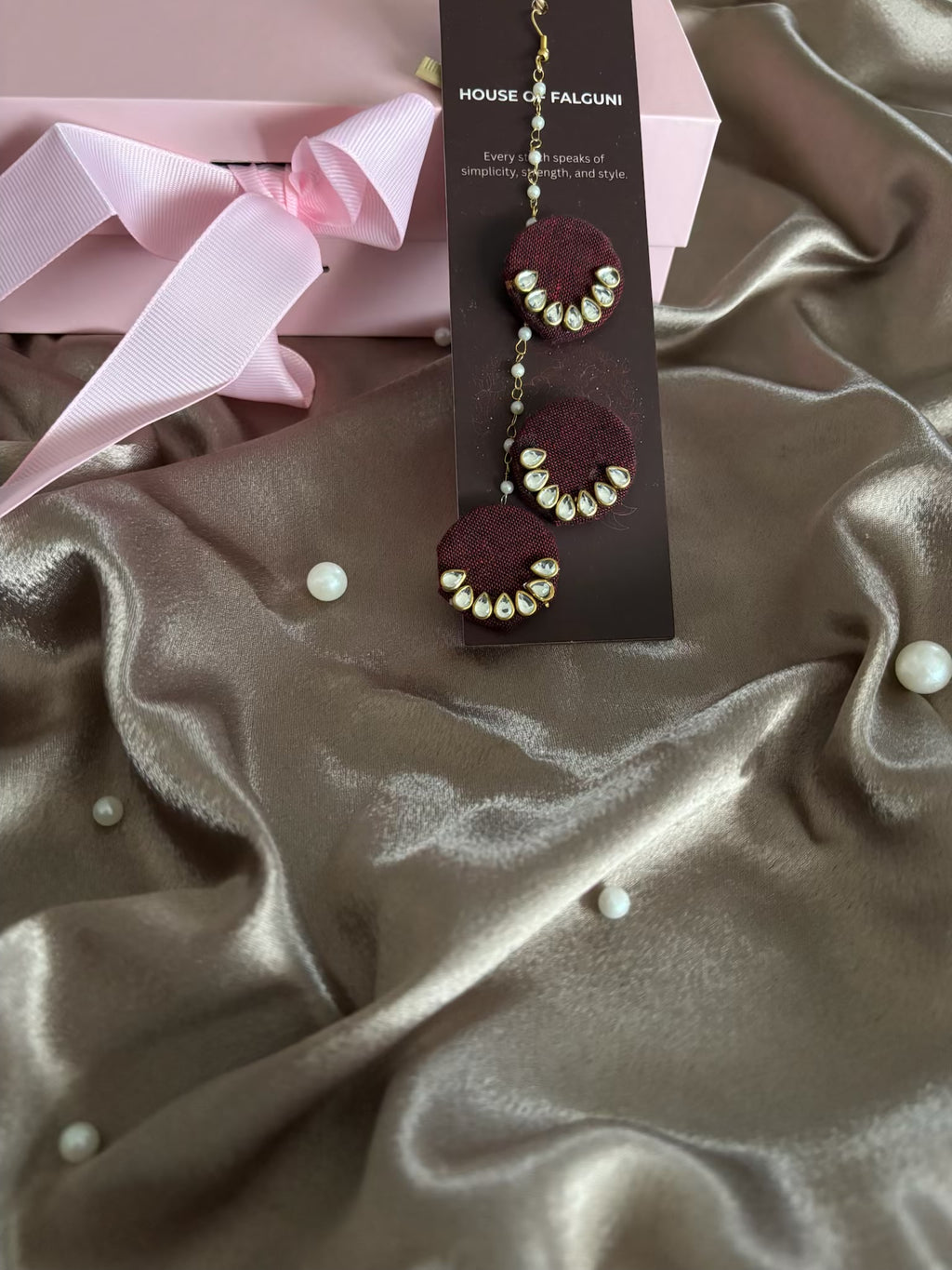Pearl Gift Box packaging — premium handcrafted gift House of Falguni