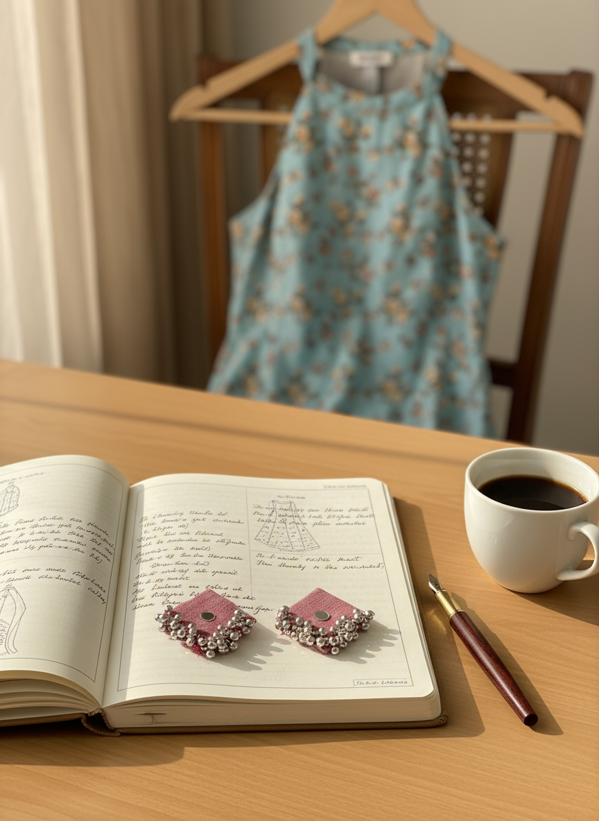 Blush Mirage Earrings