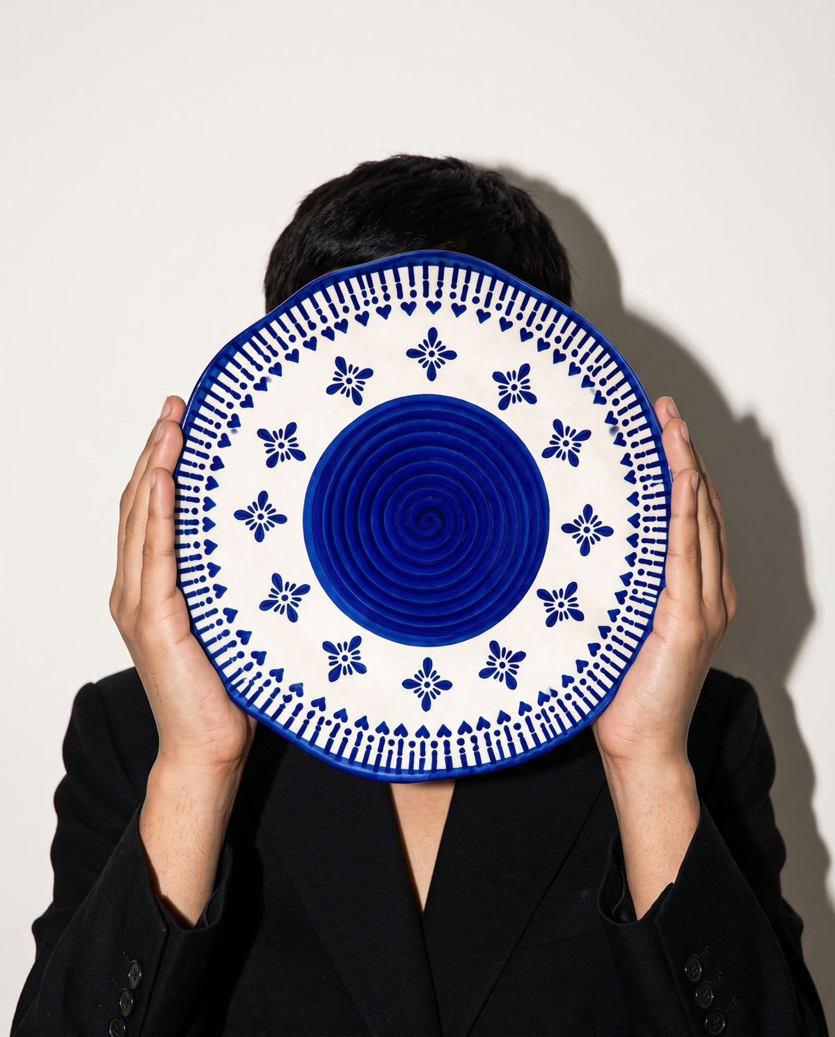 Heritage Blue Ceramic Quarter Plates (Set of 2)